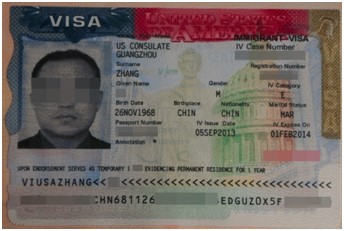 恭喜张总全家美国绿卡获批！